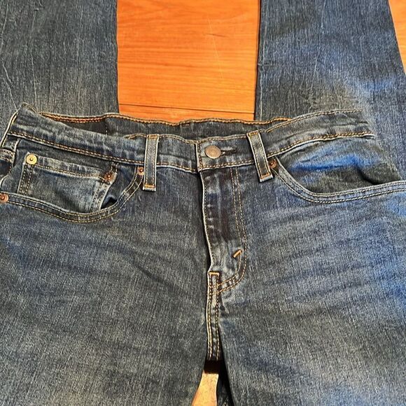 Levi’s 511 Jeans Medium wash with fading and whiskering 31 x 32 - Picture 3 of 12